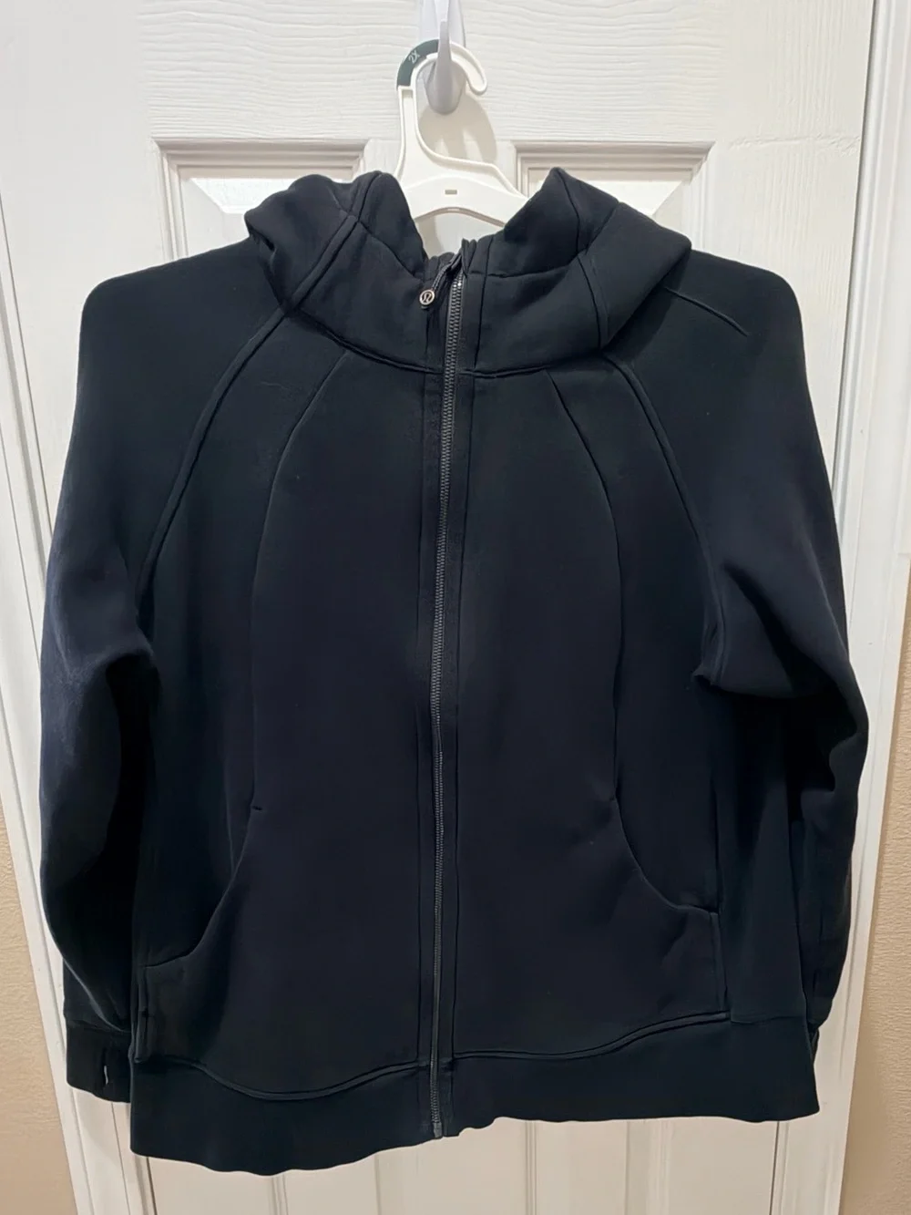 Lululemon Scuba Full-Zip Hoodie size 20 black